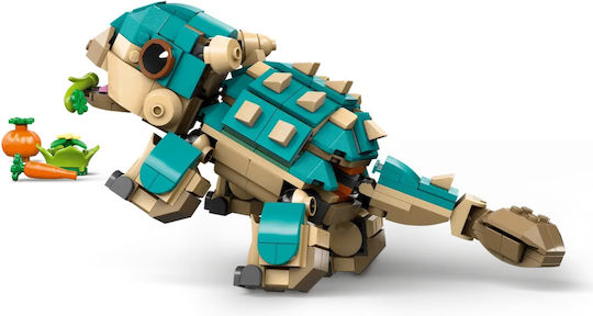 LEGO Jurassic World Baby Bumpy Ankylosaurus Pentru 7+ Ani 358 Bucăți