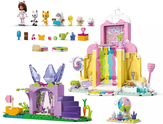 LEGO Gabby's Dollhouse Sweet Treat Mountain & Kitty Garden for 4+ Years 263 Pieces