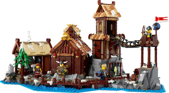 LEGO Idei Viking Village Pentru 18+ Ani 2103 Bucăți