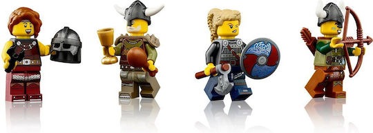 LEGO Idei Viking Village Pentru 18+ Ani 2103 Bucăți