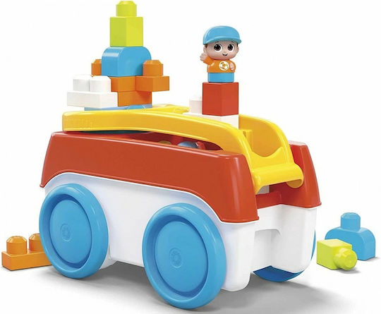 Mega Bloks Конструктори Spinning Wagon за 1+ Години 20 Бройки