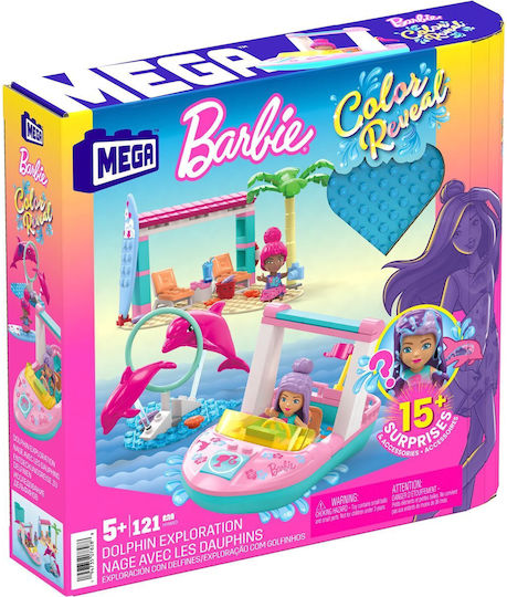 Mega Bloks Dolphin Exploration Bauklötze Für 5+ Jahre 121 Stück