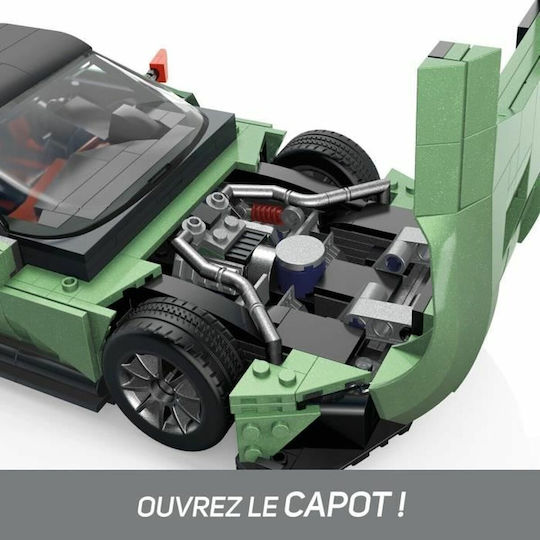 Mega Bloks Building Blocks Aston Martin Vulcan For 10+ Years 986 Pieces