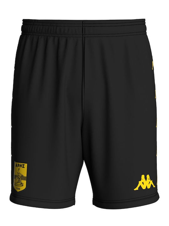 Kappa Kombat Shorts Official Home Appearance Aris Fc 2025/26 Black
