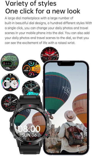 Discoverwatch Smartwatch Idealstore 1.43 Inch Hd Amoled Display Call Answering Function Built-in Speaker Microphone Facebook Whatsapp Instagram Notifications Ai Voice Blood Pressure Stopwatch Pedometer Green