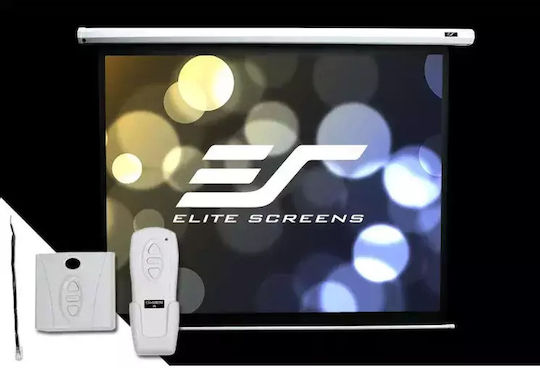 Elite Screens Ηλεκτρική Οθόνη Προβολής Projector Οροφής με Λόγο Εικόνας 16:9 254x124.5cm / 100"
