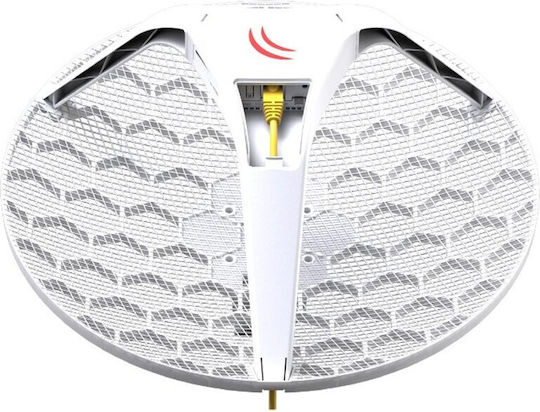 MikroTik LHG XL HP5 Εξωτερική Κεραία WiFi Παραβολική 27dBi με σύνδεση Ethernet