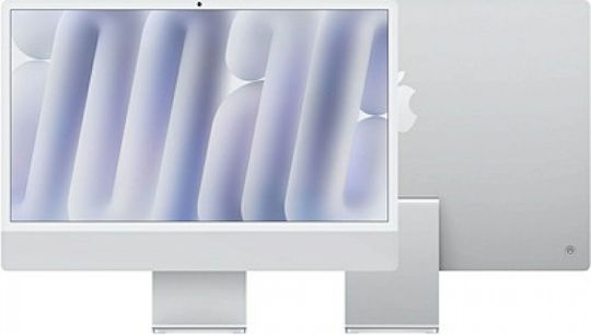 Apple IMac 24" 2024 (M4-10-Core/16GB/256GB SSD/10-Core GPU/macOS) Silver GR