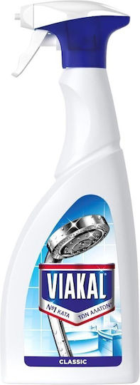 Viakal Classic Καθαριστικό Spray Κατά των Αλάτων 750ml