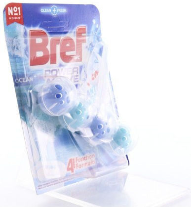 Bref Power Activ Block Λεκάνης με Άρωμα Ocean 4x50gr