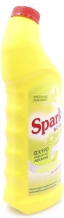 Spark Gel Καθαρισμού Λεκάνης με Άρωμα Φρεσκάδα Λεμονιού 750ml