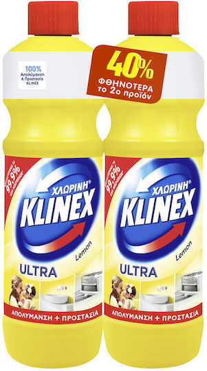 Klinex Гъста Белина с Аромат Лимон 2x750мл