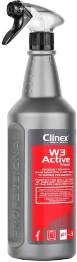 Clinex Profesional W3 Active Shield Spray de curățare Toaletă 1lt