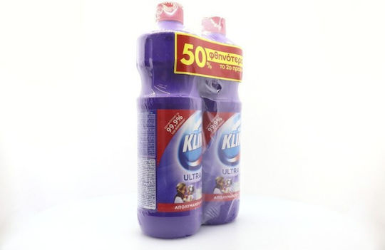 Klinex Ultra Protection Παχύρρευστο Υγρό 1250ml 2τμχ Levander