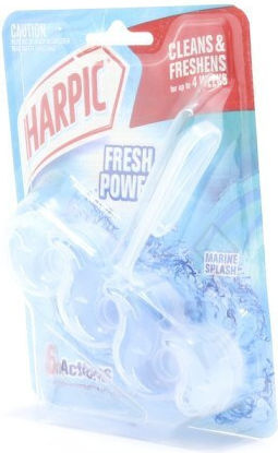 Harpic Fresh Power Block Toilet with Scent Marine Splash 35gr