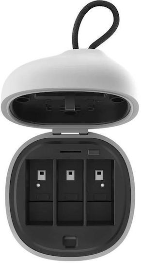 Telesin 3-slot Waterproof Charger Box + 2 Batteries Charger for GoPro Hero 11 / Hero 9 / Hero 10