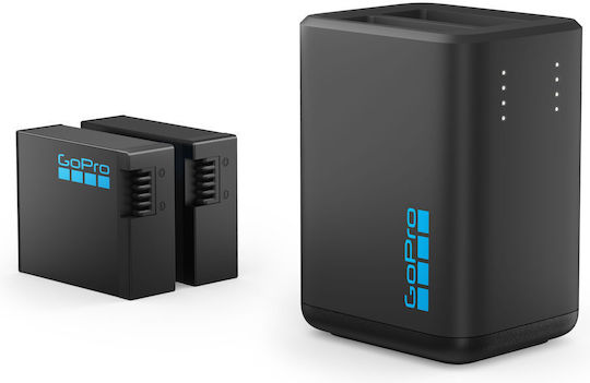 GoPro διπλός φορτιστής μπαταριών & 2 μπαταρίες GoPro Enduro για Hero 13