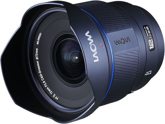 Laowa Full Frame Camera Lens 12mm f/2.8 Lite Zero-D AF Wide Angle for Sony FE Mount Black