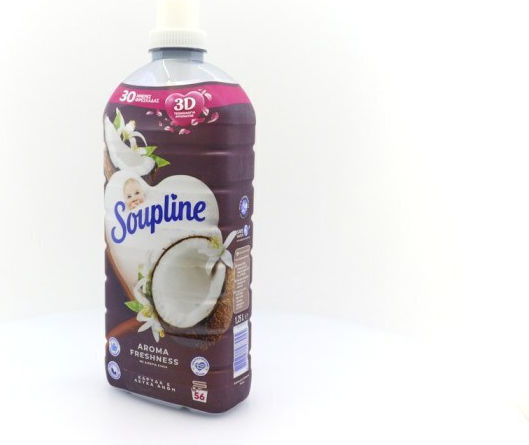 Soupline Condensed Fabric Softener Coconut & White Flowers 56 Measuring Cups