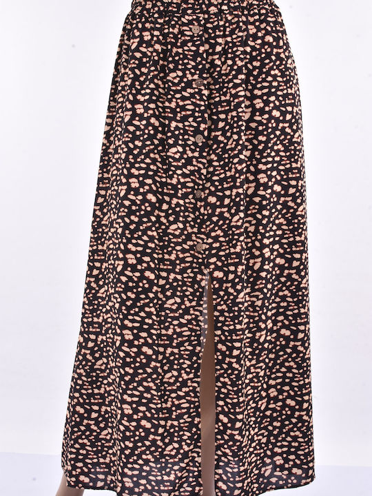 Kurzärmelig Damen Hemd Black