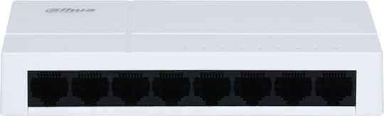 Dahua DH-SG1008L Unmanaged L2 Switch with 8 Gigabit (1Gbps) Ethernet Ports