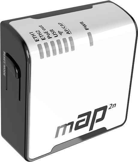 MikroTik mAP Access Point Wi‑Fi 4 Single Band (2.4GHz)