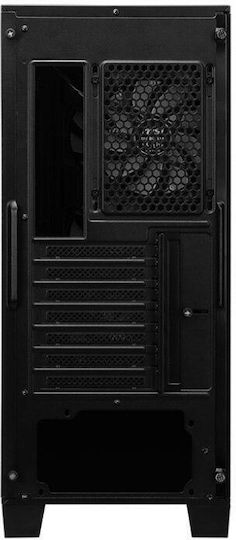 MAG Forge 120A Airflow Геймърско бюро Midi Tower Компютърна кутия със страничен прозорец и RGB осветление 650W 80+ Bronze Power Supply