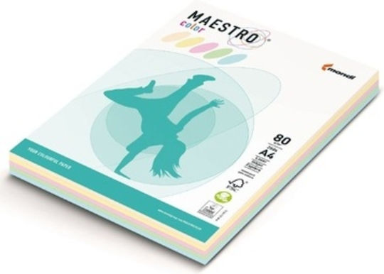 Mondi Maestro Color Printing Paper A4 80gr/m² 250 sheets Multicolour