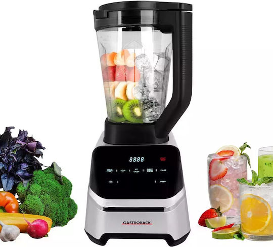 Gastroback Blender Cu Cană Tritan 2 L 2000W Negru