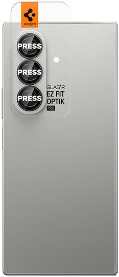Spigen Optik Pro Hd Glas.tr ”ez Fit” Camera Protector 2-pack Galaxy Z Fold 7 Black
