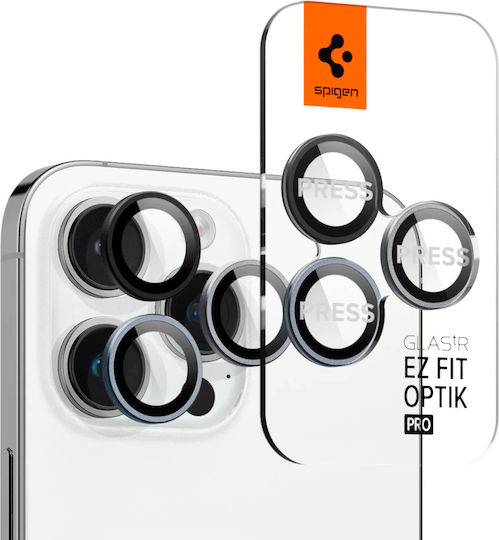 Spigen Optik Pro EZ Fit Camera Protection Tempered Glass Zero One for the iPhone 14 Pro / 14 Pro Max