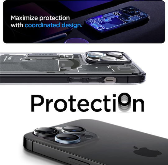 Spigen Optik Pro EZ Fit Camera Protection Tempered Glass Zero One for the iPhone 14 Pro / 14 Pro Max