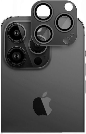 Hofi Fullcam Pro+ Протектор за камера Метална рамка Черен за iPhone 15 Pro / 15 Pro Max