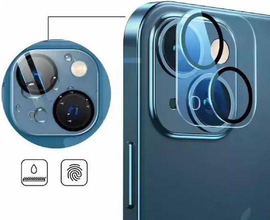 Hofi Cam PRO+ Camera Protection Metal Frame Transparent / Black for the iPhone 14 / 14 Plus