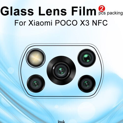 Imak Φακού Προστασία Κάμερας Tempered Glass για το Poco X3 / X3 Pro