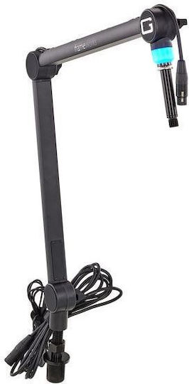 Gator Frameworks Mikrofonständer mit Armhalterung in Schwarz