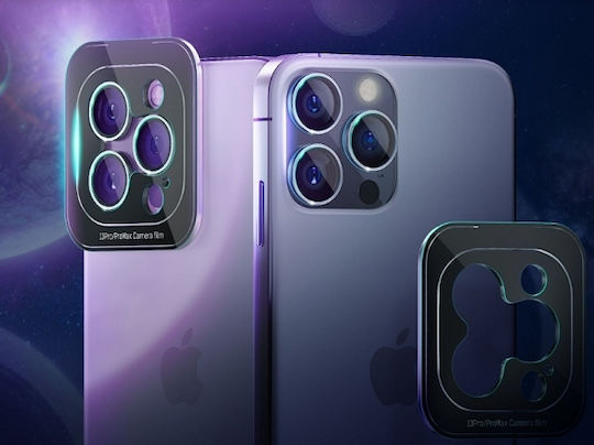 3MK Lens Protection Pro Προστασία Κάμερας Tempered Glass Ασημί για το iPhone 13 Pro / 13 Pro Max