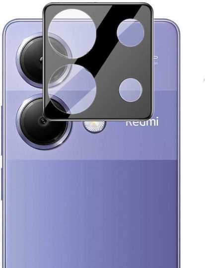 Bizon Προστασία Κάμερας Tempered Glass Μαύρο για το Xiaomi Redmi Note 13 Pro 4G, Poco