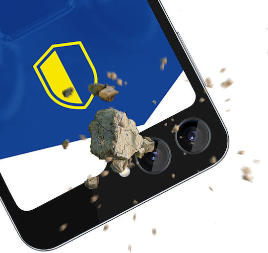 3MK Lens Protection Pro Προστασία Κάμερας Μεταλλικό Πλαίσιο Μαύρο για το Galaxy Z Flip5