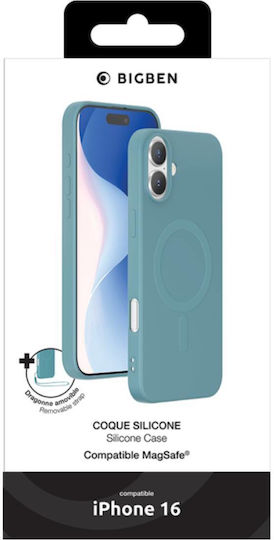 Bigben Protective Cover Iphone 16 Magsafe Green
