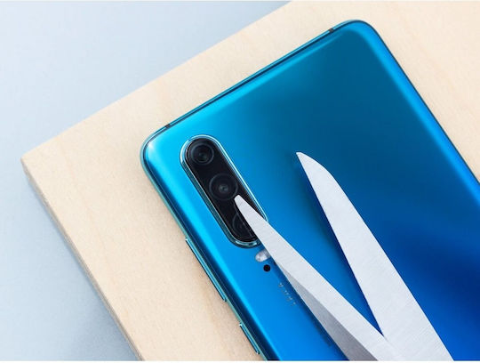 3MK 7H Flexible Glass Camera Protection Tempered Glass Transparent for the Huawei P40 Lite