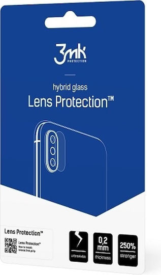 3MK Lens Flexible Glass Протектор за камера Закалено стъкло Transparent за Xiaomi Mi Note 10 Lite