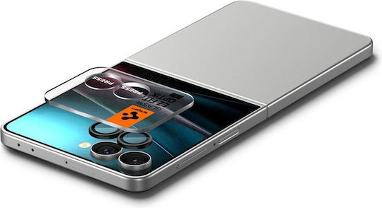 Spigen Optik EZ Fit Camera Protection Tempered Glass Black for the Galaxy Z Flip 7