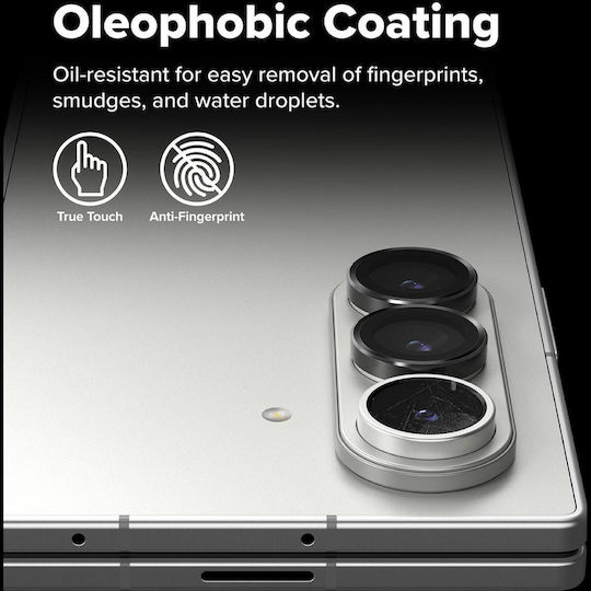 Ringke Frame Protector Camera Protection Tempered Glass Black for the Galaxy Z Fold 7