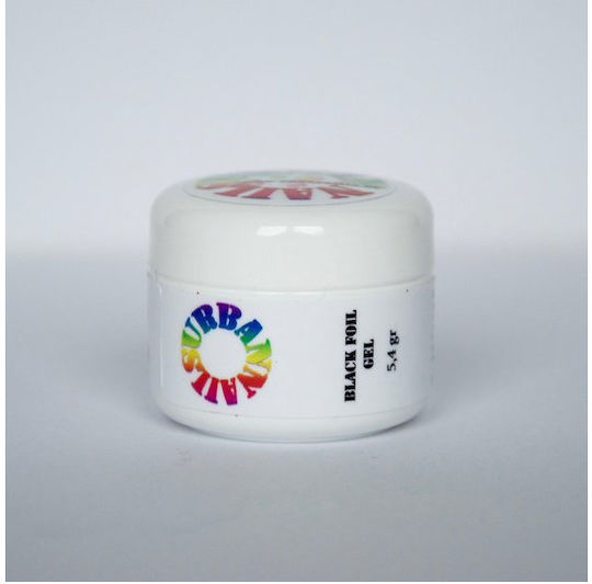 Urban Nails Gel Νυχιών Μαύρο 5gr