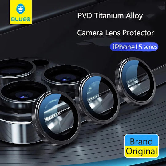Blueo Lens Glass Προστασία Κάμερας Tempered Glass Χρυσό για το iPhone 16 Pro, iPhone 16 Pro Max