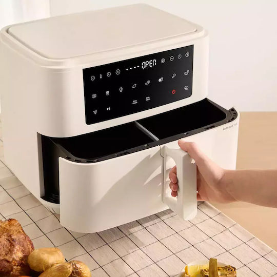 Create Air Fryer με Διπλό Αποσπώμενο Κάδο 10lt Μπεζ