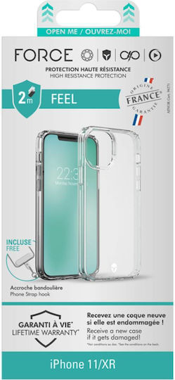 Force Case Protective Cover iPhone XR/11 Reinforced Transparent