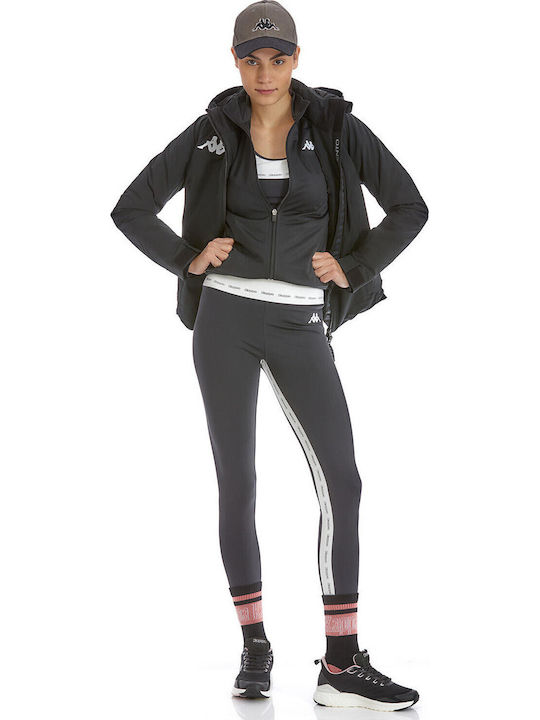 Kappa 165649-0014 Feminin Jachetă pentru Schi & Snowboard Negru