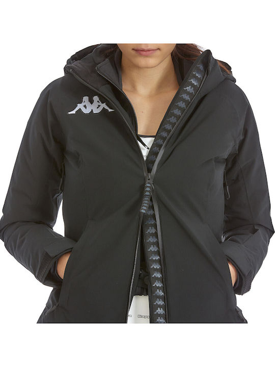 Kappa 165649-0014 Feminin Jachetă pentru Schi & Snowboard Negru